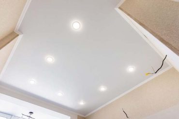 different types of ceiling lights